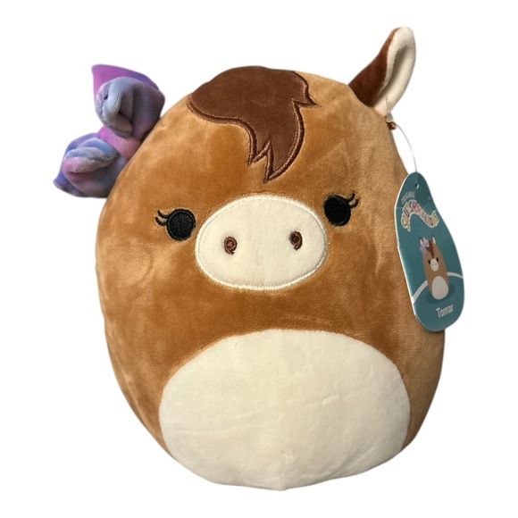 NWT Squishmallow Tomar Horse 8” Plush Soft Kellytoy Stuffed Animal - Picture 1 of 5
